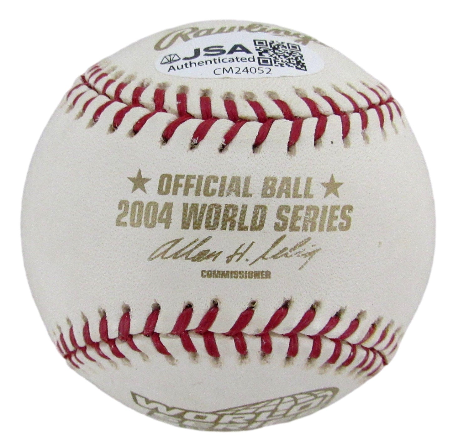 Tim Wakefield Signed/Autographed 2004 World Series Baseball Red Sox JSA 208261