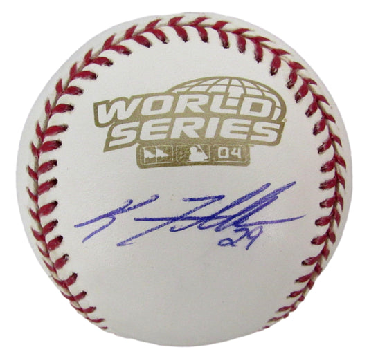 Keith Foulke Signed/Auto 2004 World Series Baseball Boston Red Sox JSA 208266