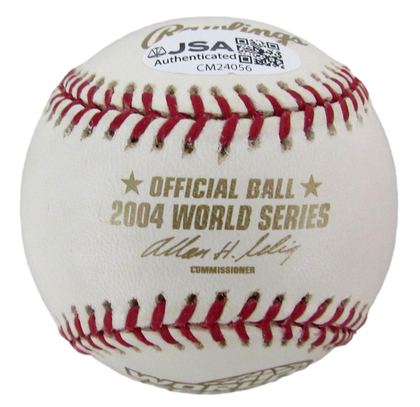 Keith Foulke Signed/Auto 2004 World Series Baseball Boston Red Sox JSA 208266
