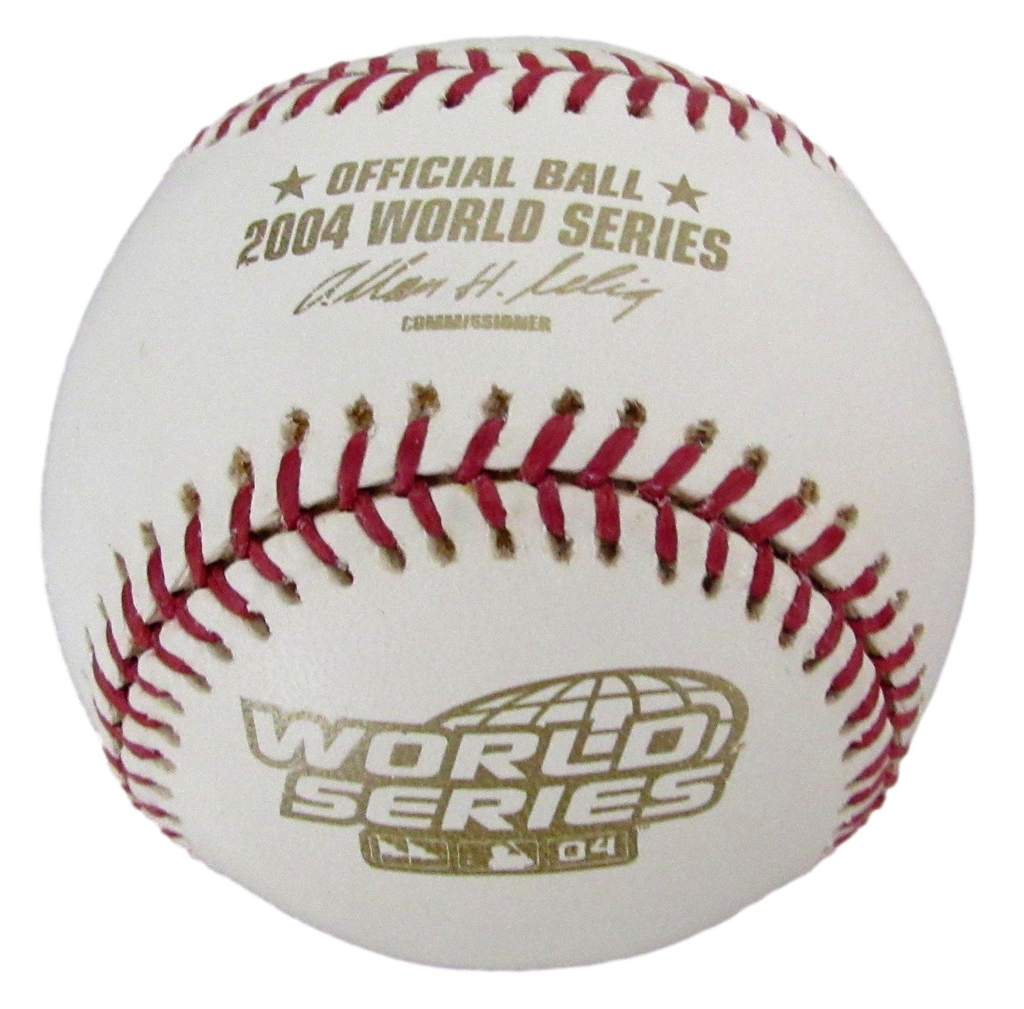 Manny Ramírez Signed/Auto 2004 World Series Baseball Boston Red Sox JSA 208268