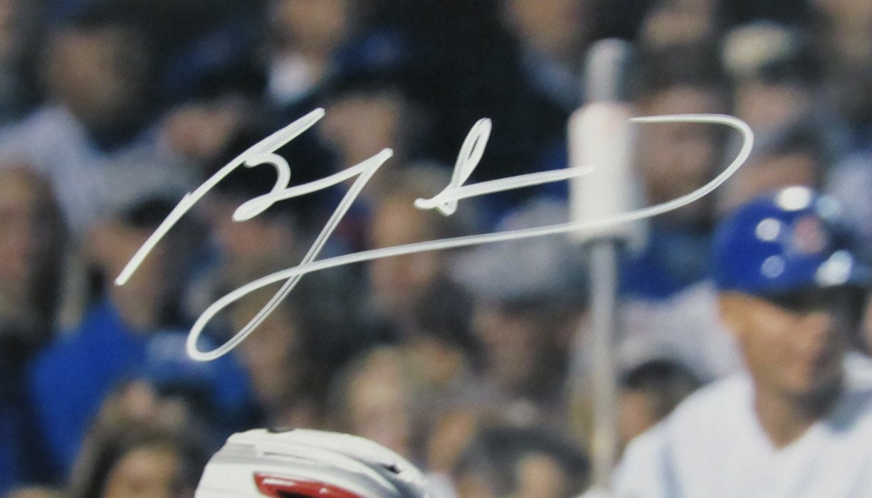 Ben Zobrist Signed/Autographed 16x20 Photo Chicago Cubs Beckett 208236