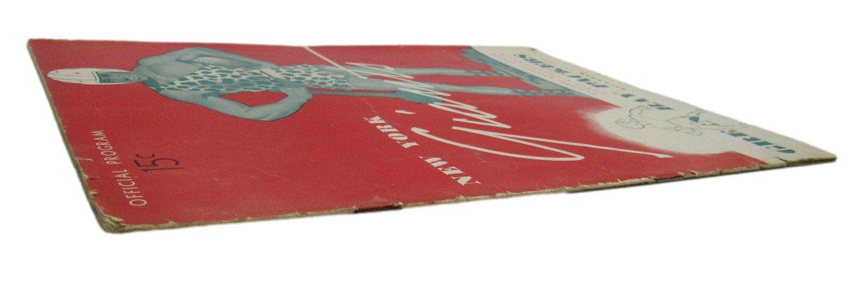 Dec. 17, 1944 Giants vs. Packers NFL Championship Football Game Program 208211