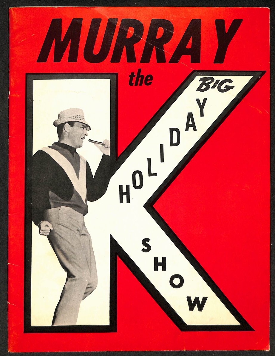 1964 Murray the K's Big Holiday Show Program Marvin Gaye The Temptations 209727