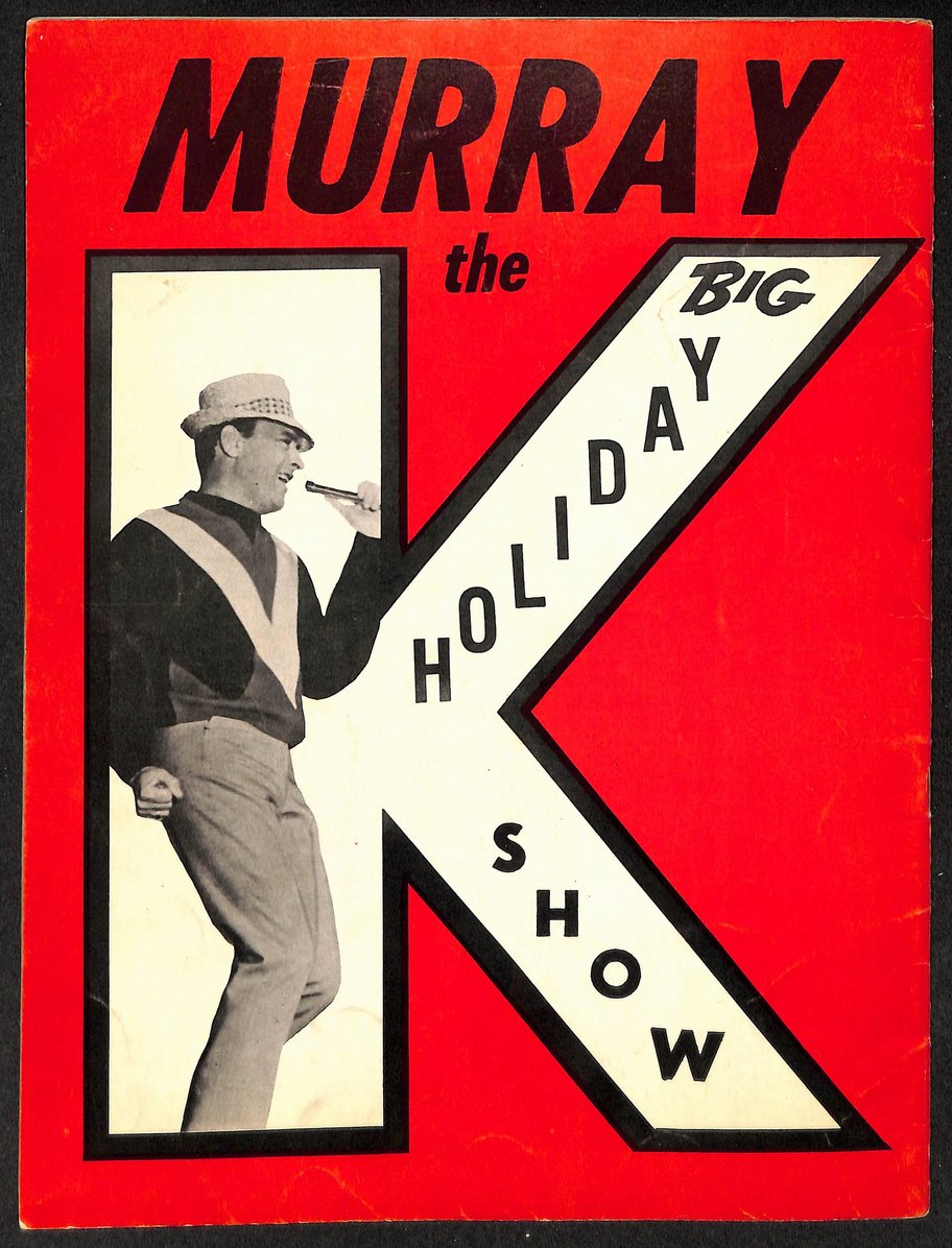 1964 Murray the K's Big Holiday Show Program Marvin Gaye The Temptations 209727