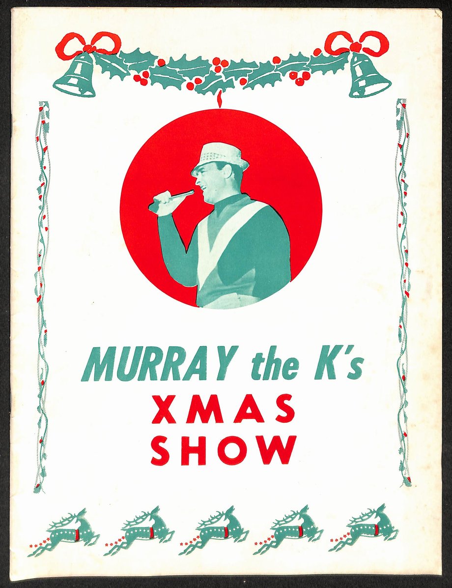 1964 Murray the K's XMAS Show Program  Dionne Warwick The Shirelles 209729