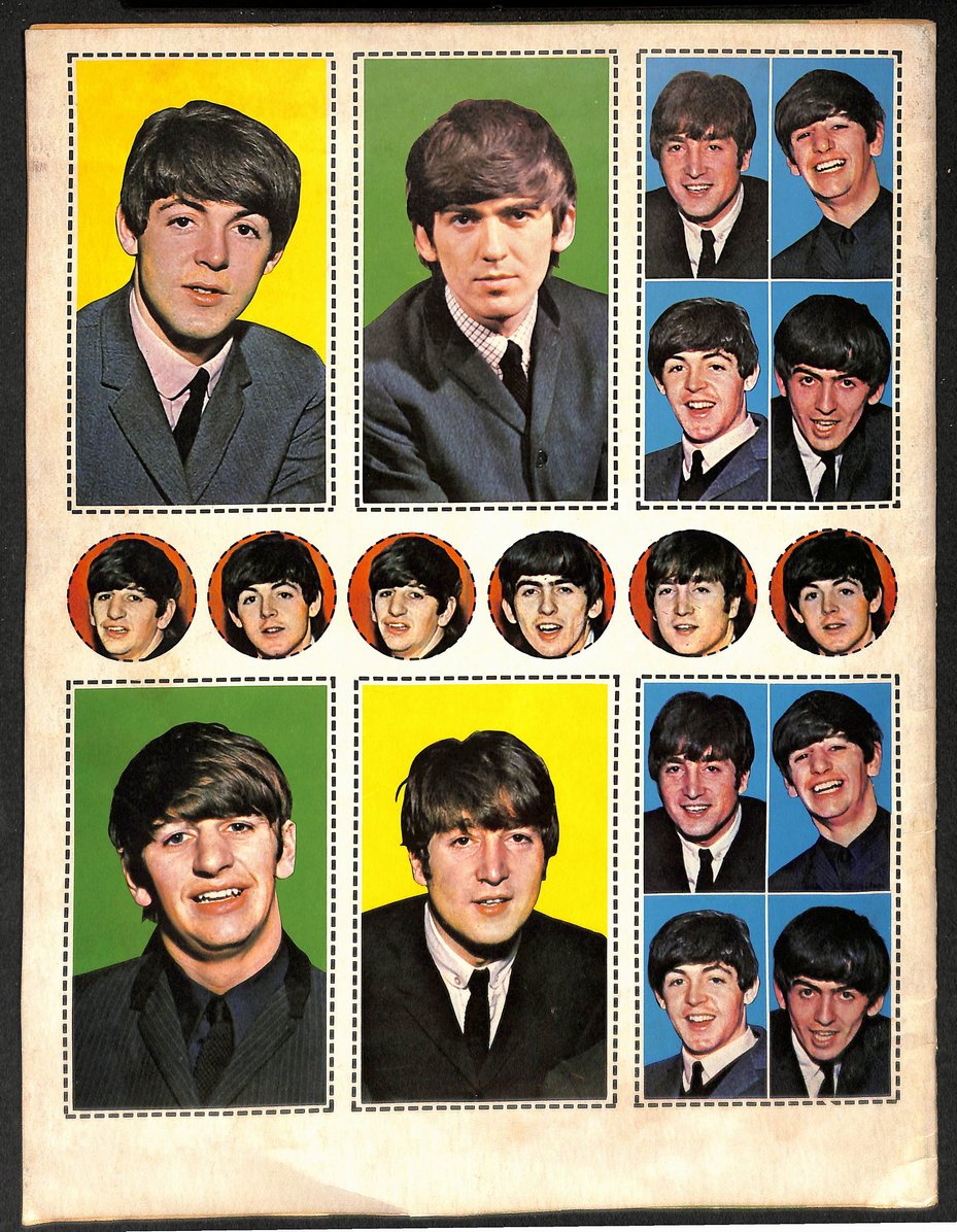The Beatles 1964 Big Beatle Fun Kit Magazine 209730