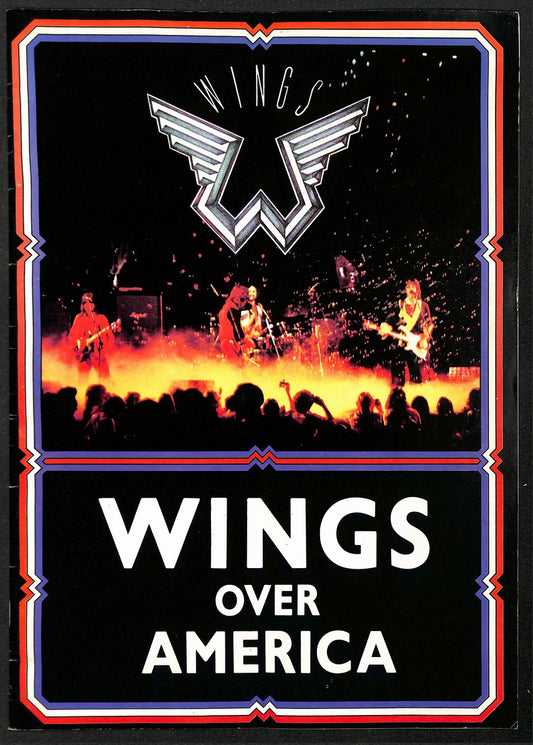 1976 Paul McCartney & Wings "Wings over America" Tour Program 209731