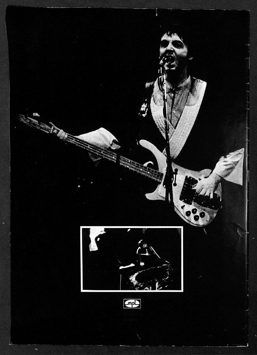 1976 Paul McCartney & Wings "Wings over America" Tour Program 209731