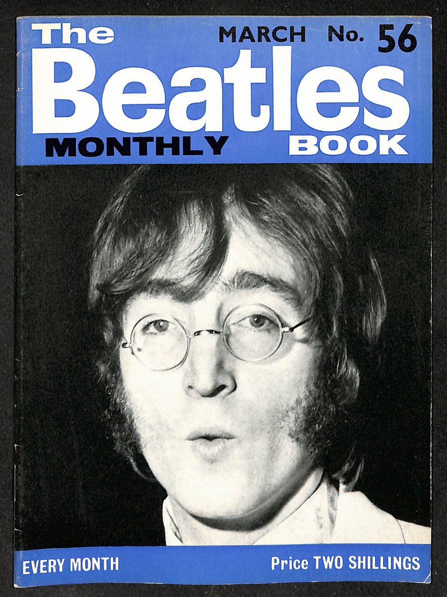The Beatles Monthly Book 1968 Issue #56 Magazine 209736