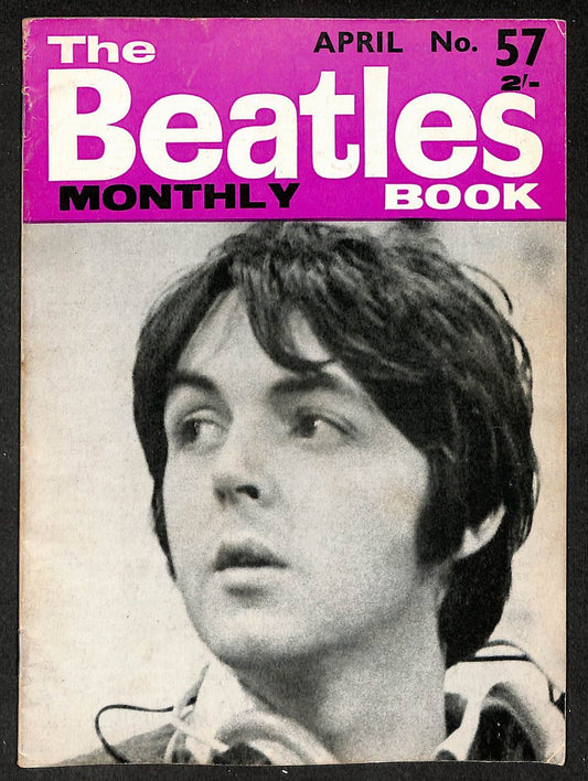 The Beatles Monthly Book 1968 Issue #57 Magazine  209737