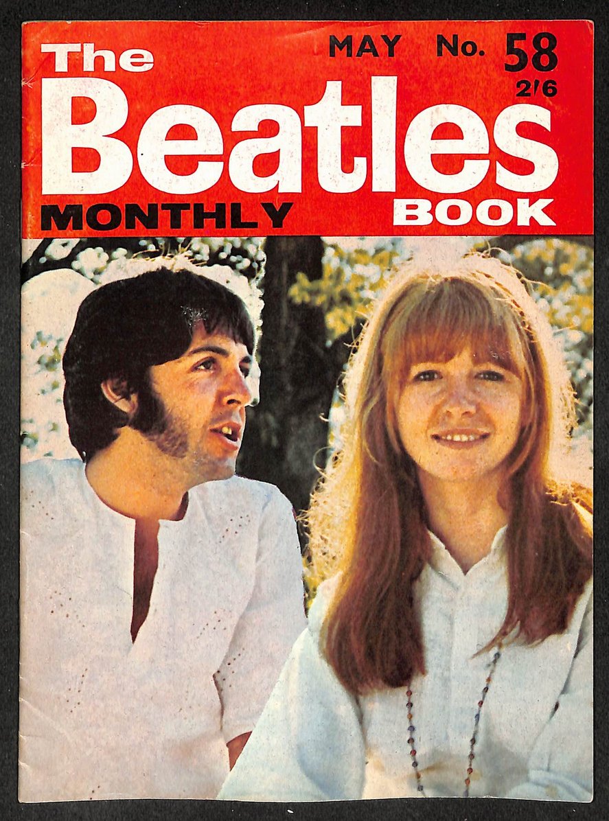The Beatles Monthly Book 1968 Issue #58 Magazine  209738