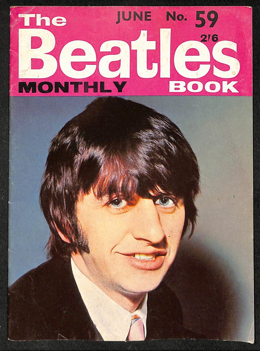 The Beatles Monthly Book 1968 Issue #59 Magazine  209739