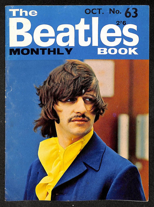 The Beatles Monthly Book 1968 Issue #63 Magazine  209743