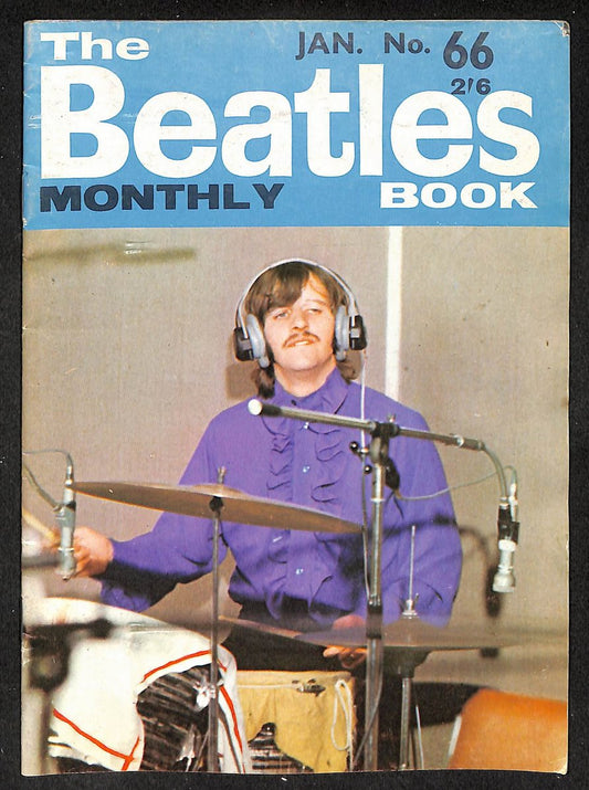The Beatles Monthly Book 1969 Issue #66 Magazine 209746