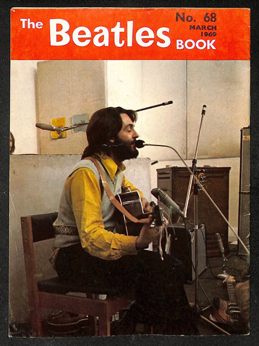 The Beatles Monthly Book 1969 Issue #68 Magazine 209748