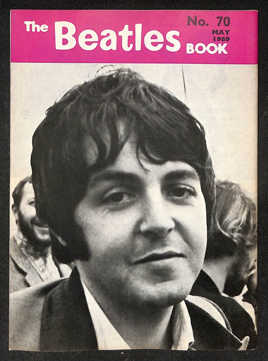 The Beatles Monthly Book 1969 Issue #70 Magazine 209750