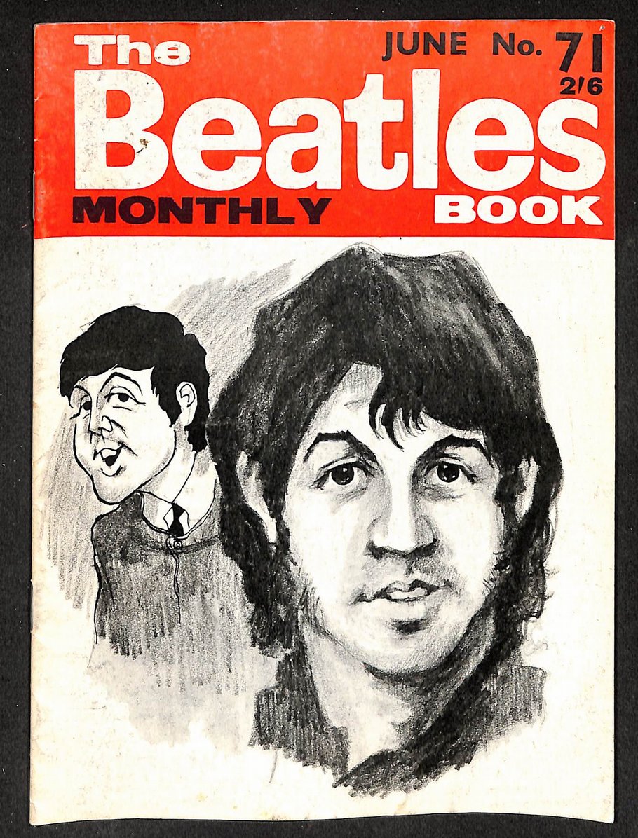 The Beatles Monthly Book 1969 Issue #71 Magazine 209751