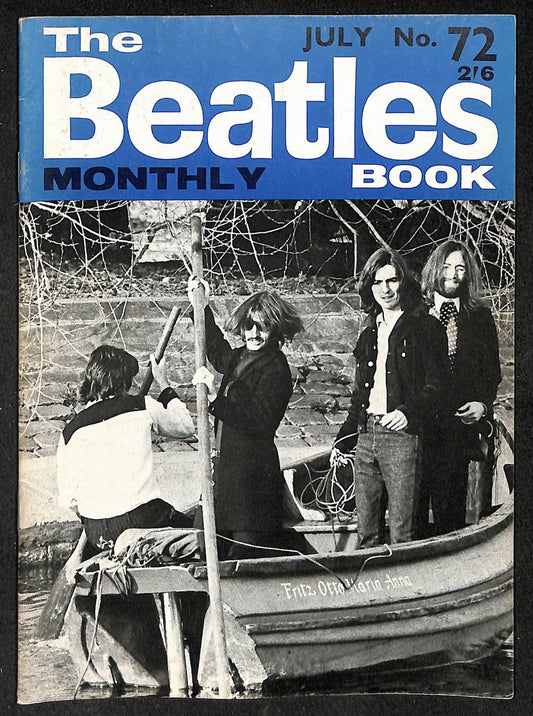 The Beatles Monthly Book 1969 Issue #72 Magazine 209752