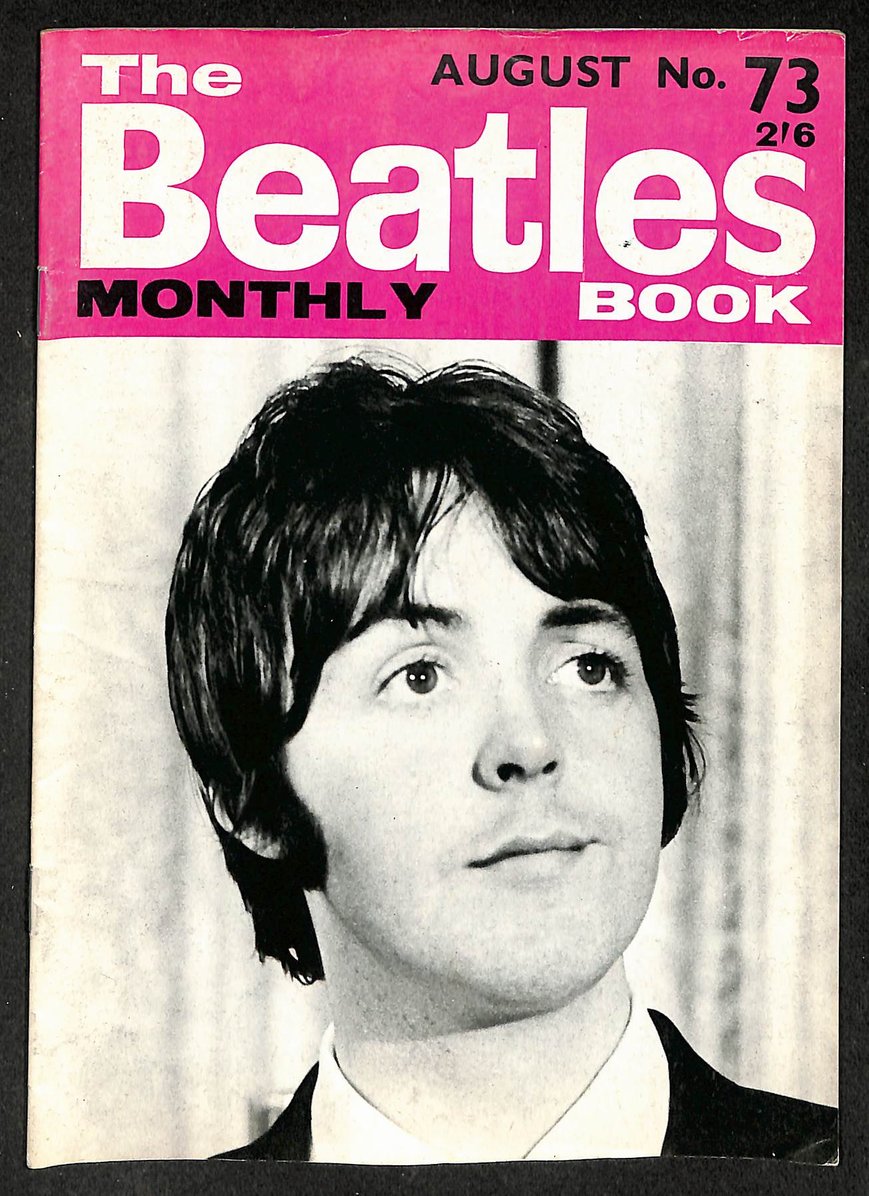 The Beatles Monthly Book 1969 Issue #73 Magazine 209753