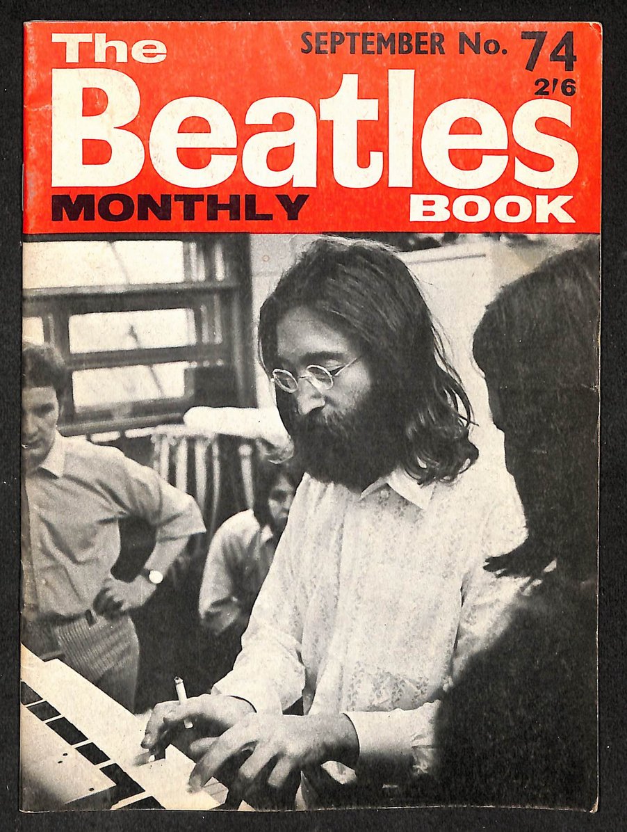 The Beatles Monthly Book 1969 Issue #74 Magazine 209754
