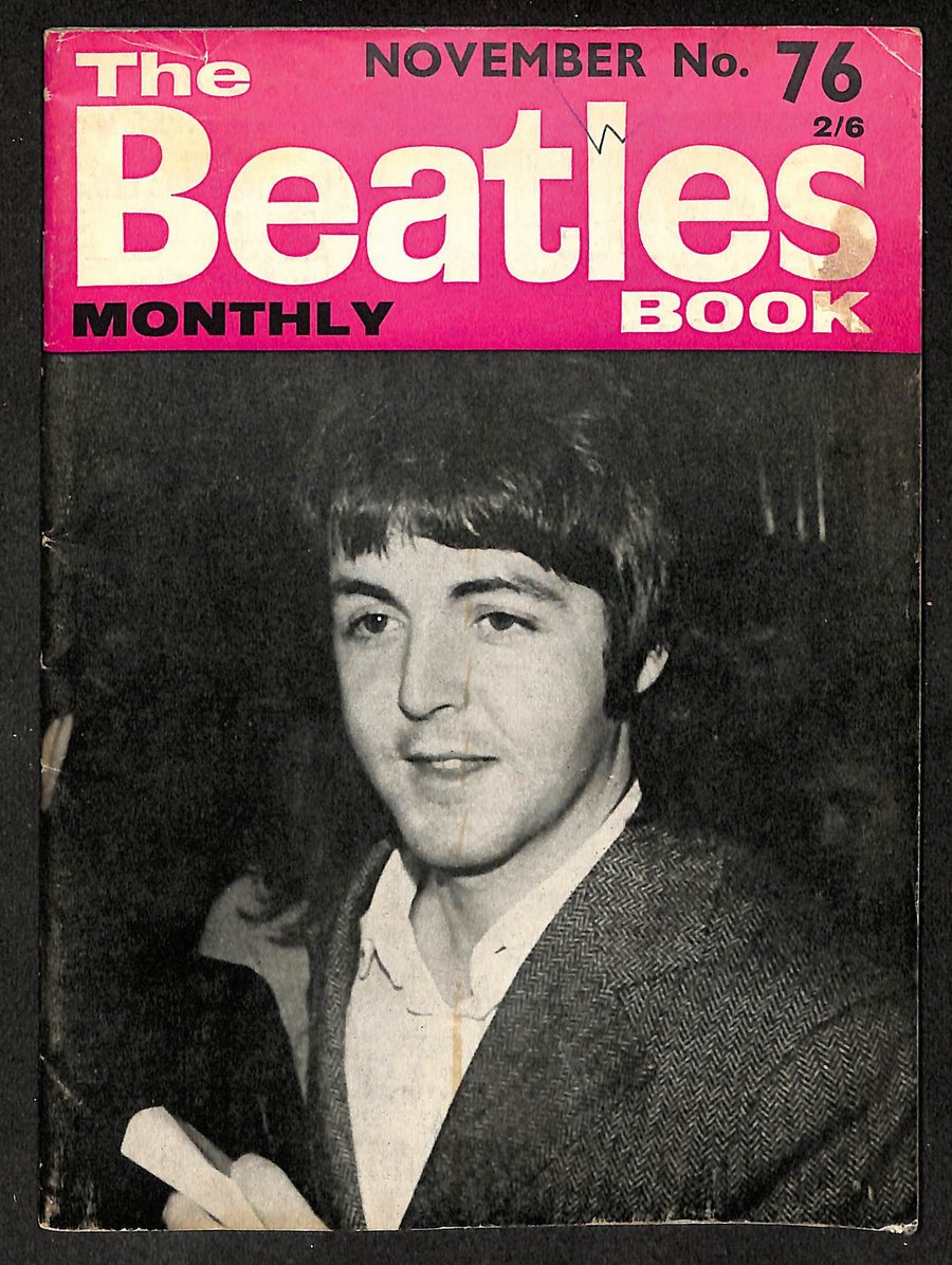 The Beatles Monthly Book 1969 Issue #76 Magazine 209756