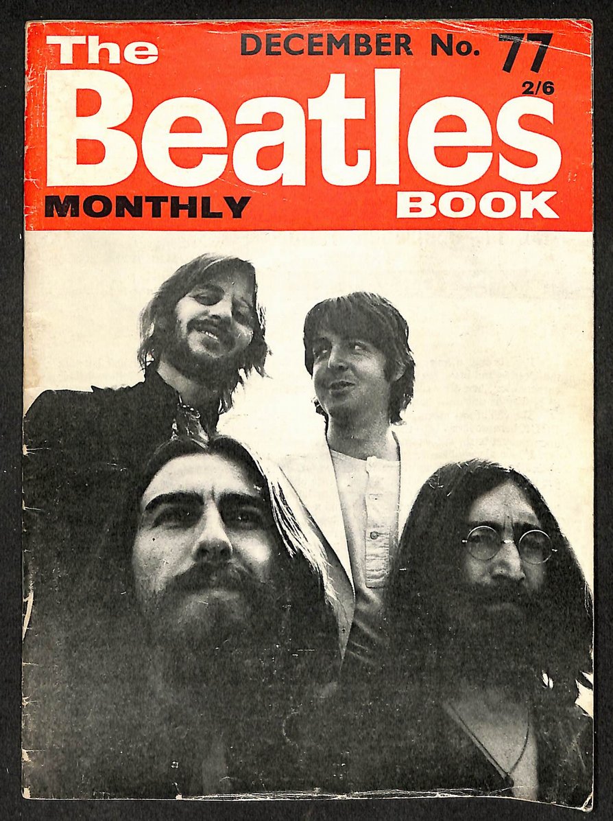 The Beatles Monthly Book 1969 Issue #77 Magazine 209757