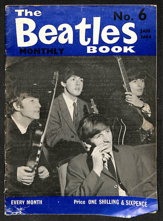 The Beatles Monthly Book 1964 Issue #6 Magazine 209760