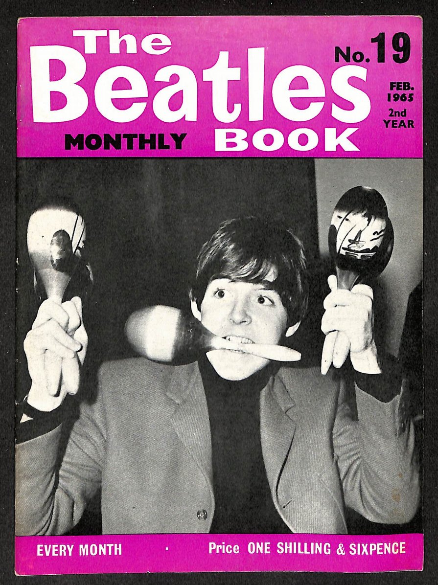 The Beatles Monthly Book 1965 Issue #19 Magazine 209767