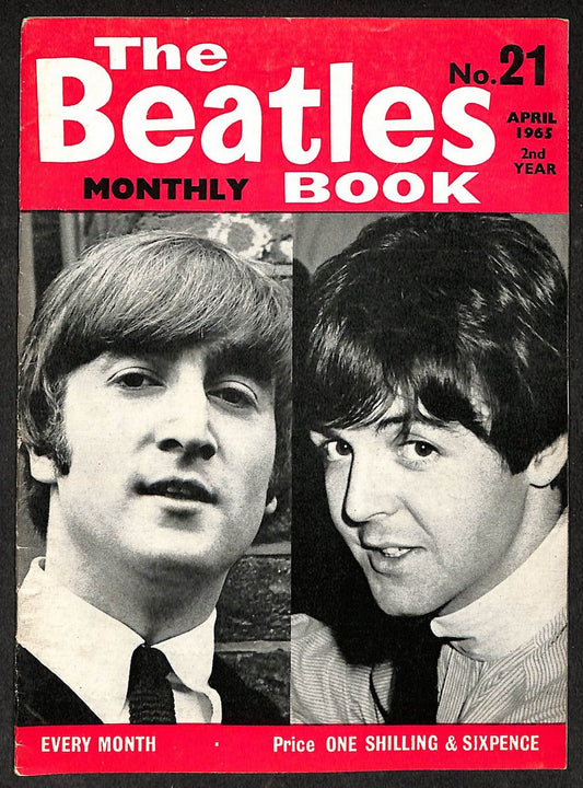 The Beatles Monthly Book 1965 Issue #21 Magazine 209769