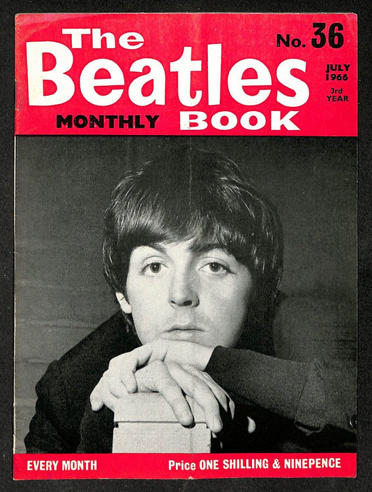 The Beatles Monthly Book 1966 Issue #36 Magazine 209773