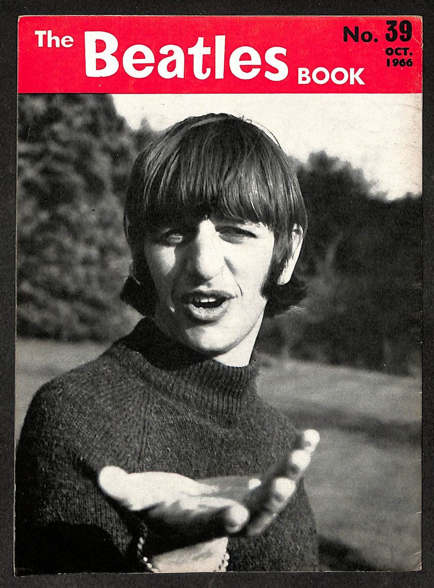 The Beatles Monthly Book 1966 Issue #39 Magazine George Interview 209777