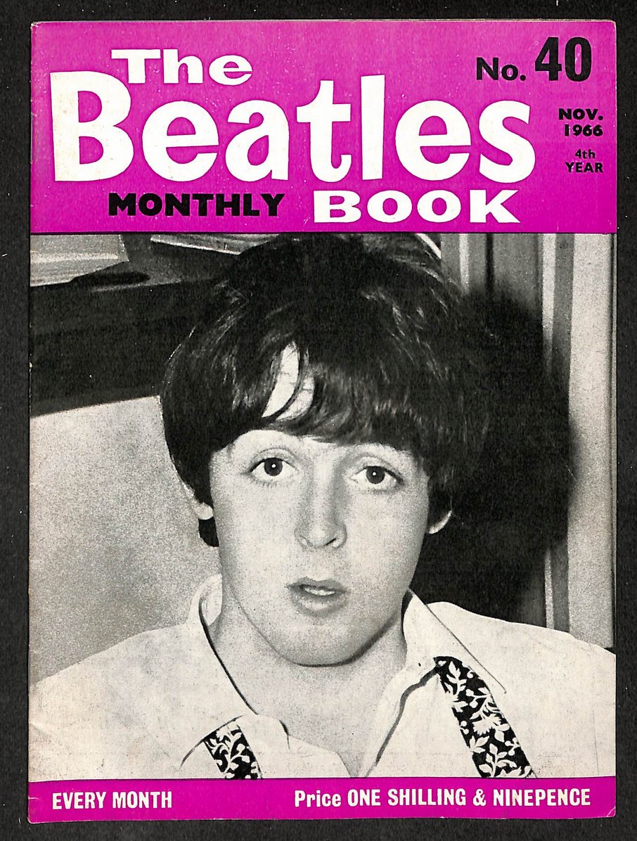 The Beatles Monthly Book 1966 Issue #40 Magazine 209778
