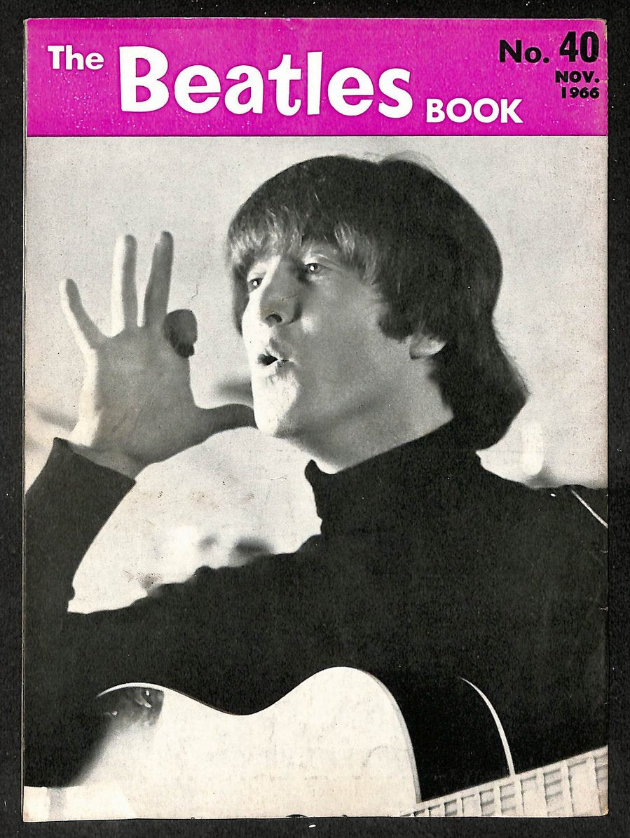 The Beatles Monthly Book 1966 Issue #40 Magazine 209778