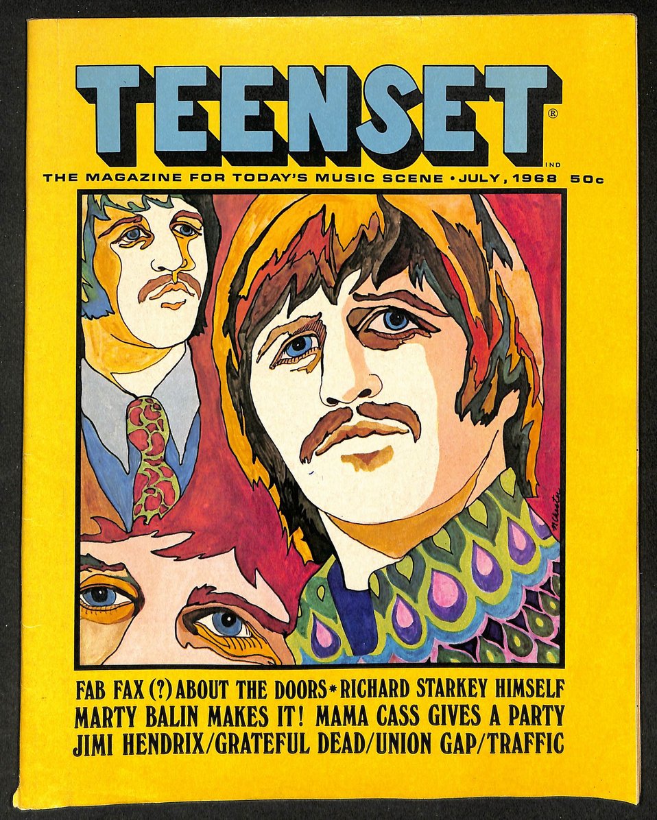Teenset 1968 The Beatles Magazine The Doors 209783