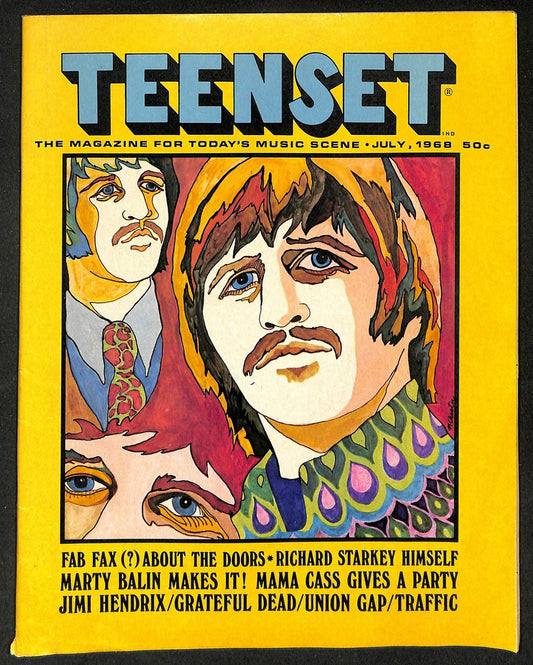Teenset 1968 The Beatles Magazine The Doors 209783