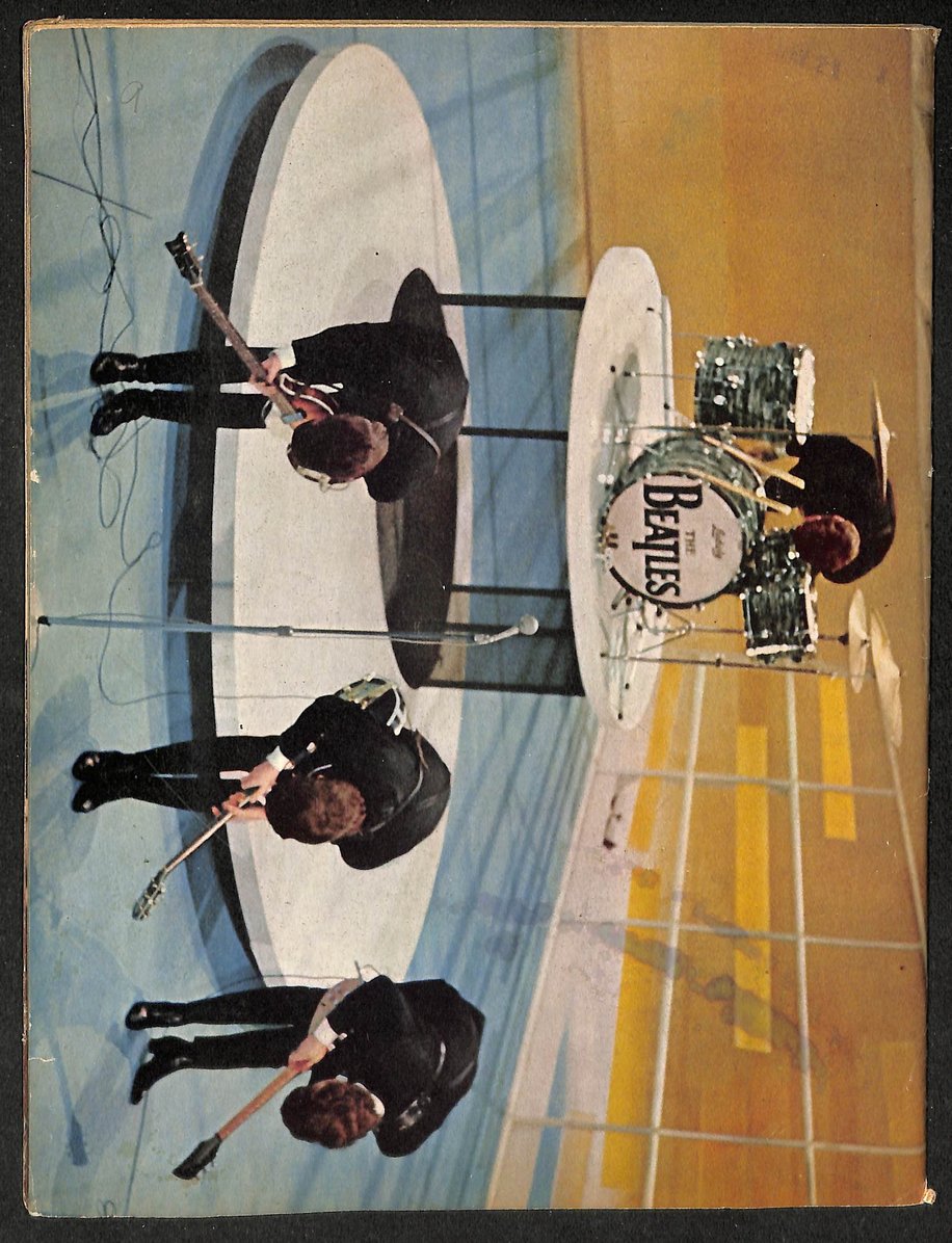 The Beatles Color Pinup Album 1964 Magazine Teen Screen 209786
