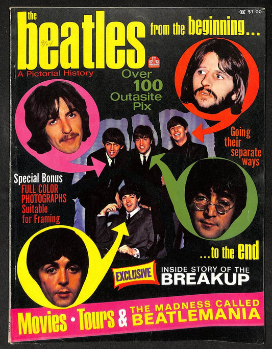The Beatles from the Beginning A Pictorial History 1970 Magazine Magnum 209787