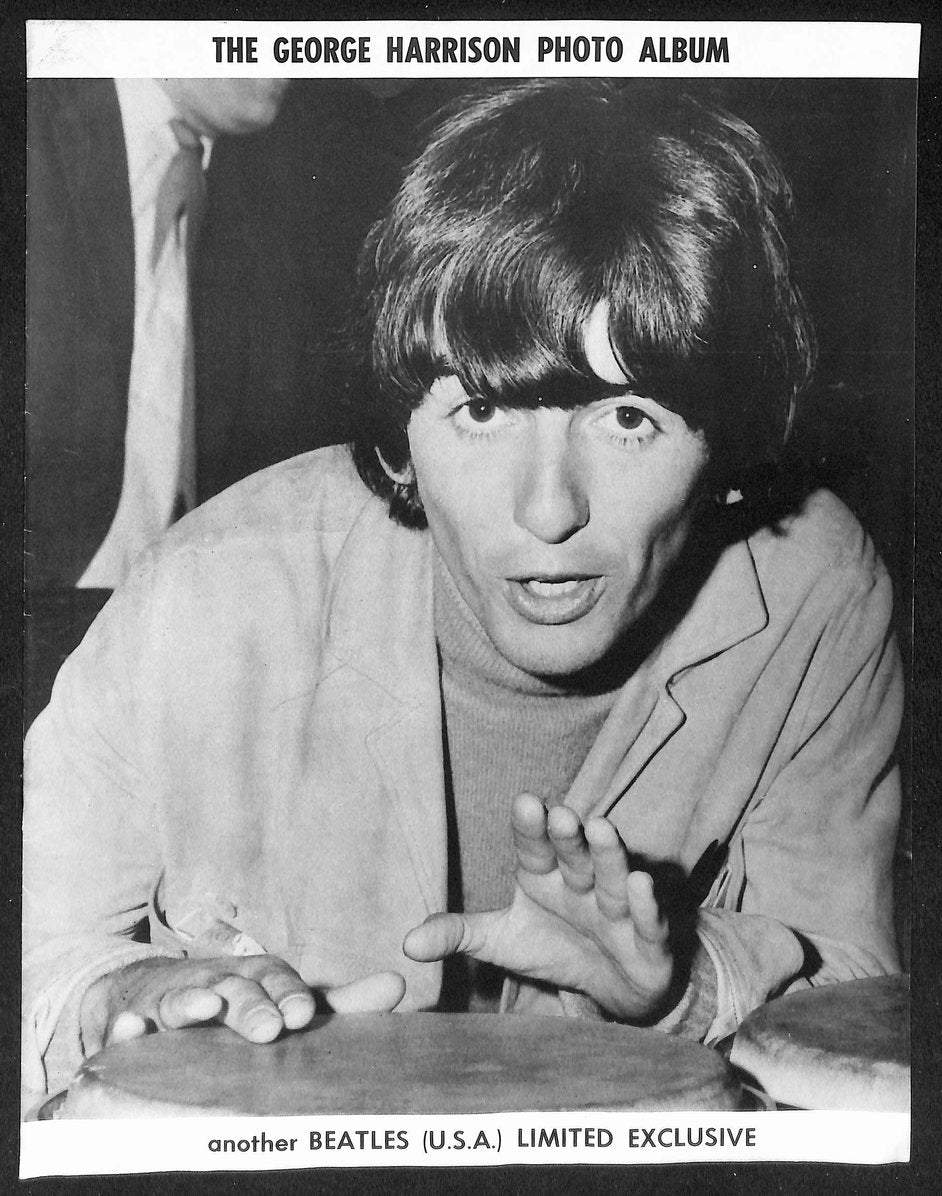 The George Harrison Photo Album The Beatles Magazine 209792
