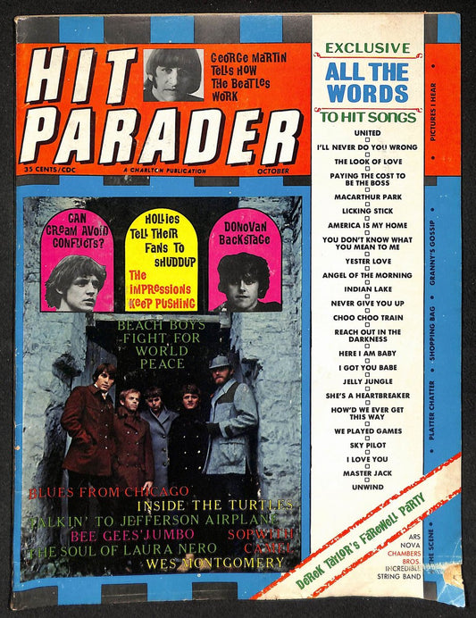 Hit Parader 1968 The Beatles Magazine Charlton Publications 209793