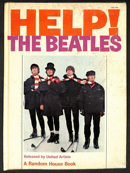 Help! The Beatles 1965 Hardcover Book United Artists 209796