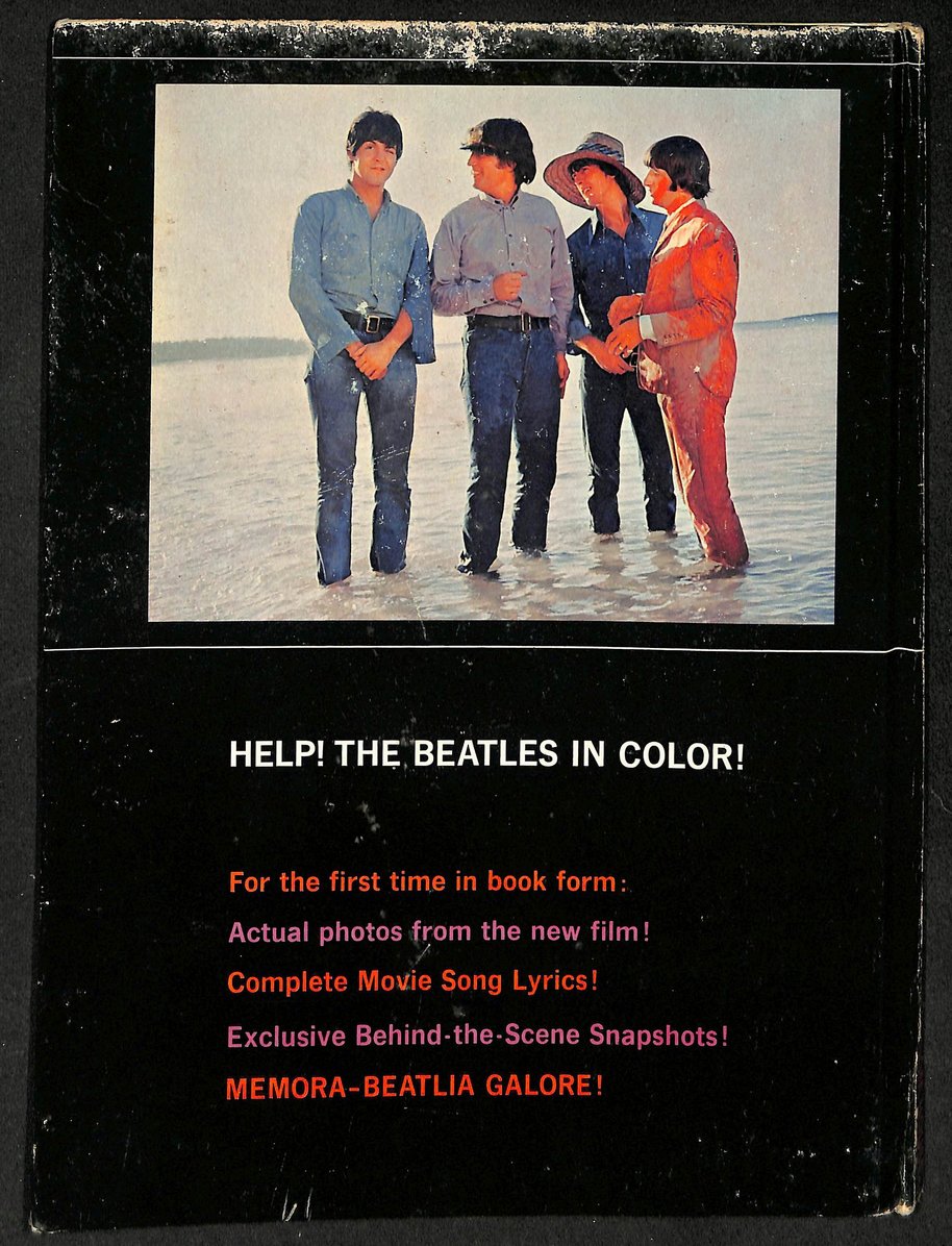 Help! The Beatles 1965 Hardcover Book United Artists 209796