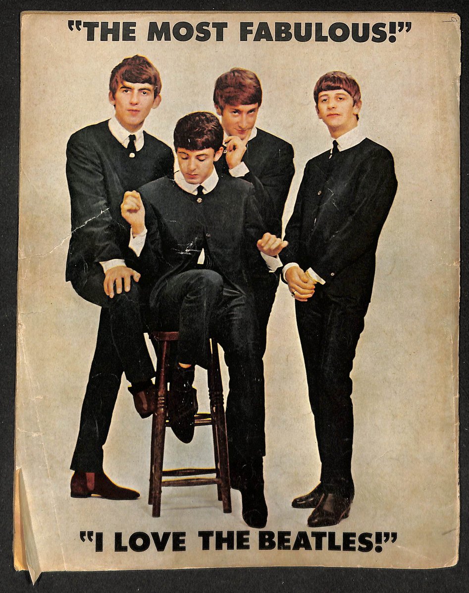 Teen-Ville The Beatles 1964 Magazine Volume 1 #1 209798