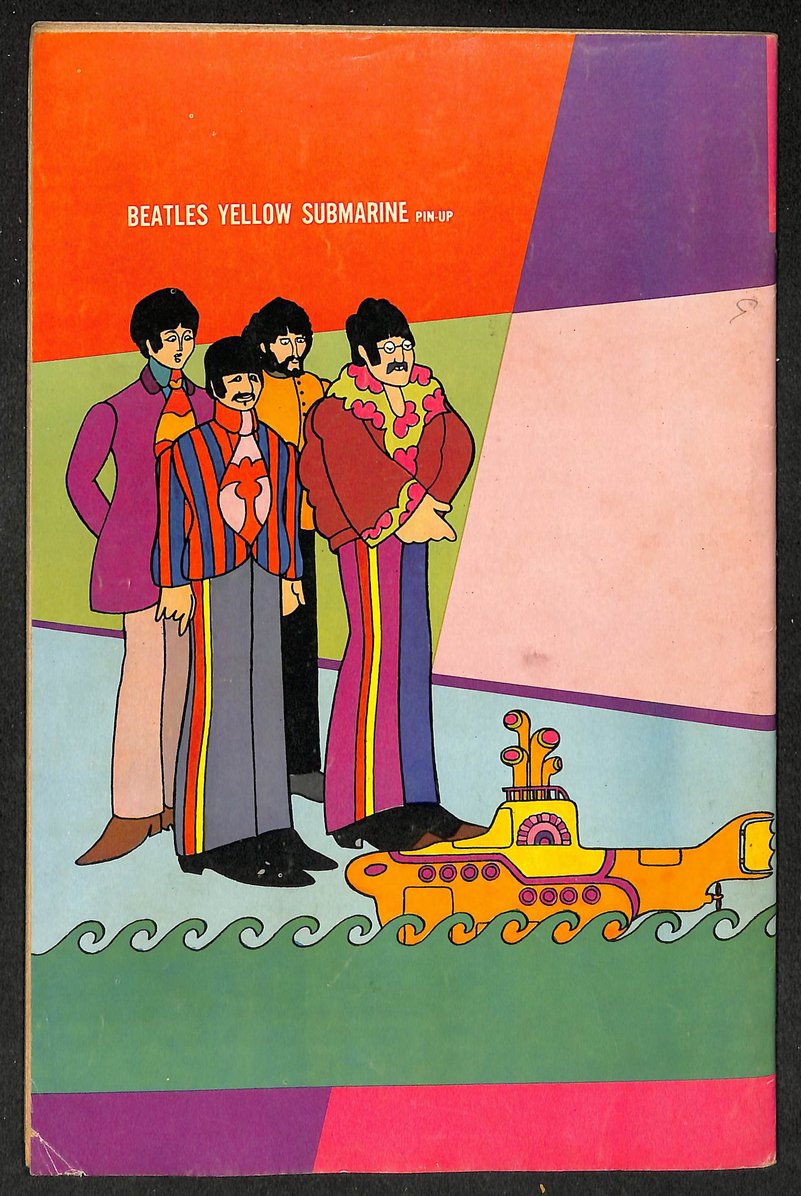 The Beatles Yellow Submarine 1968 Comic Book Gold Key 209799