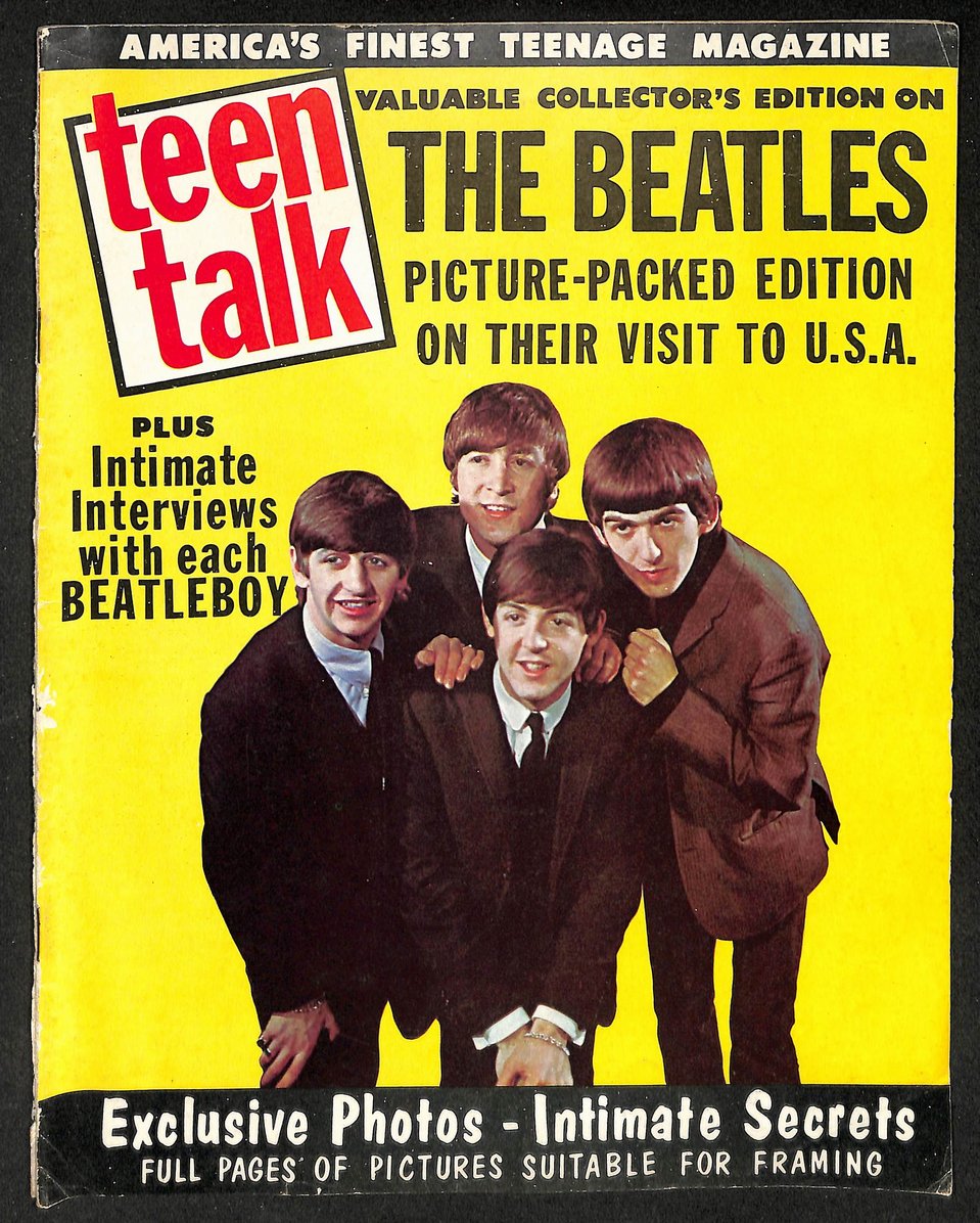 Teen Talk The Beatles 1964 Collector's Edition Magazine 209800