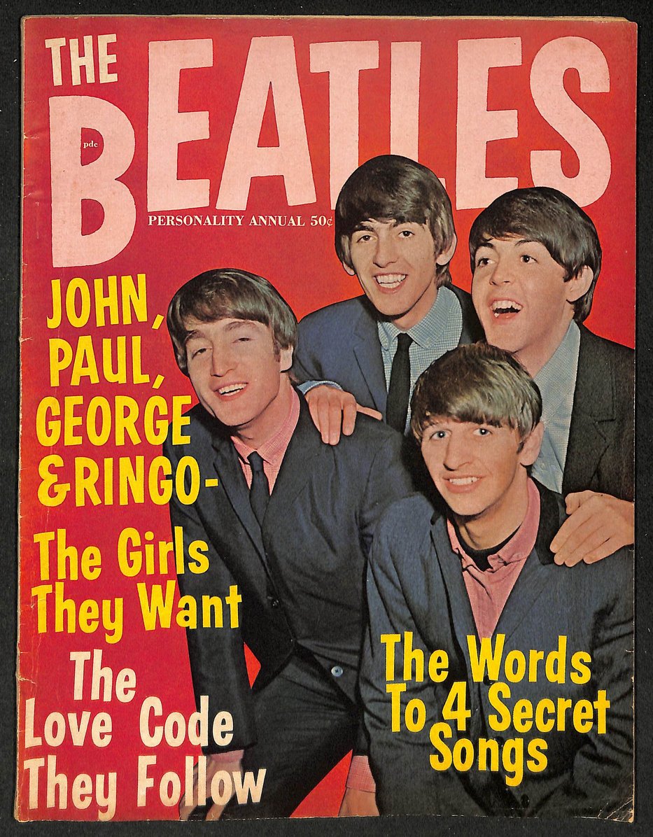 The Beatles Personality Annual 1964 Magazine 209808