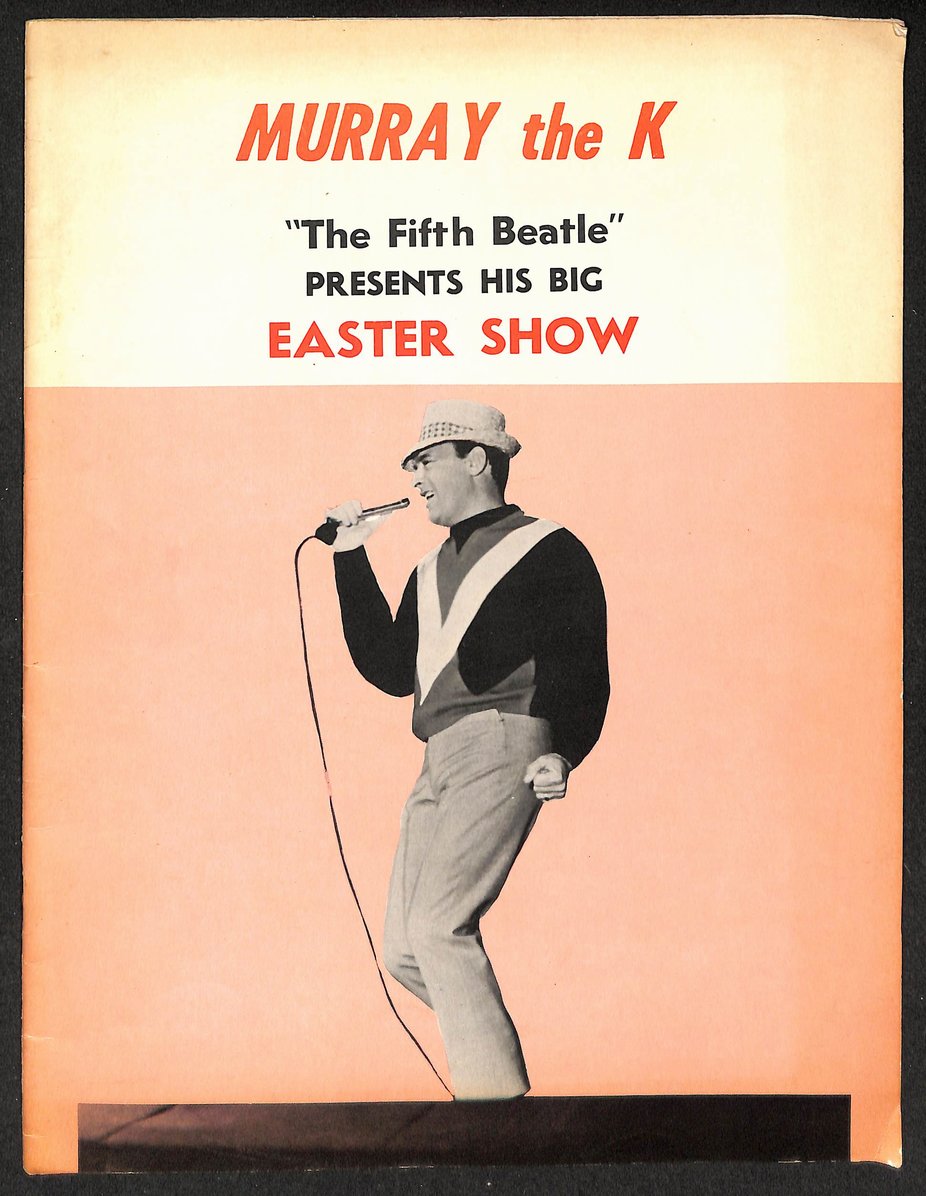 1964 Murray the K's Easter Show Program Dionne Warwick Righteous Brothers 209726