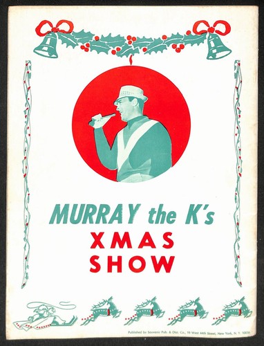 1964 Murray the K's XMAS Show Program  Dionne Warwick The Shirelles 209729