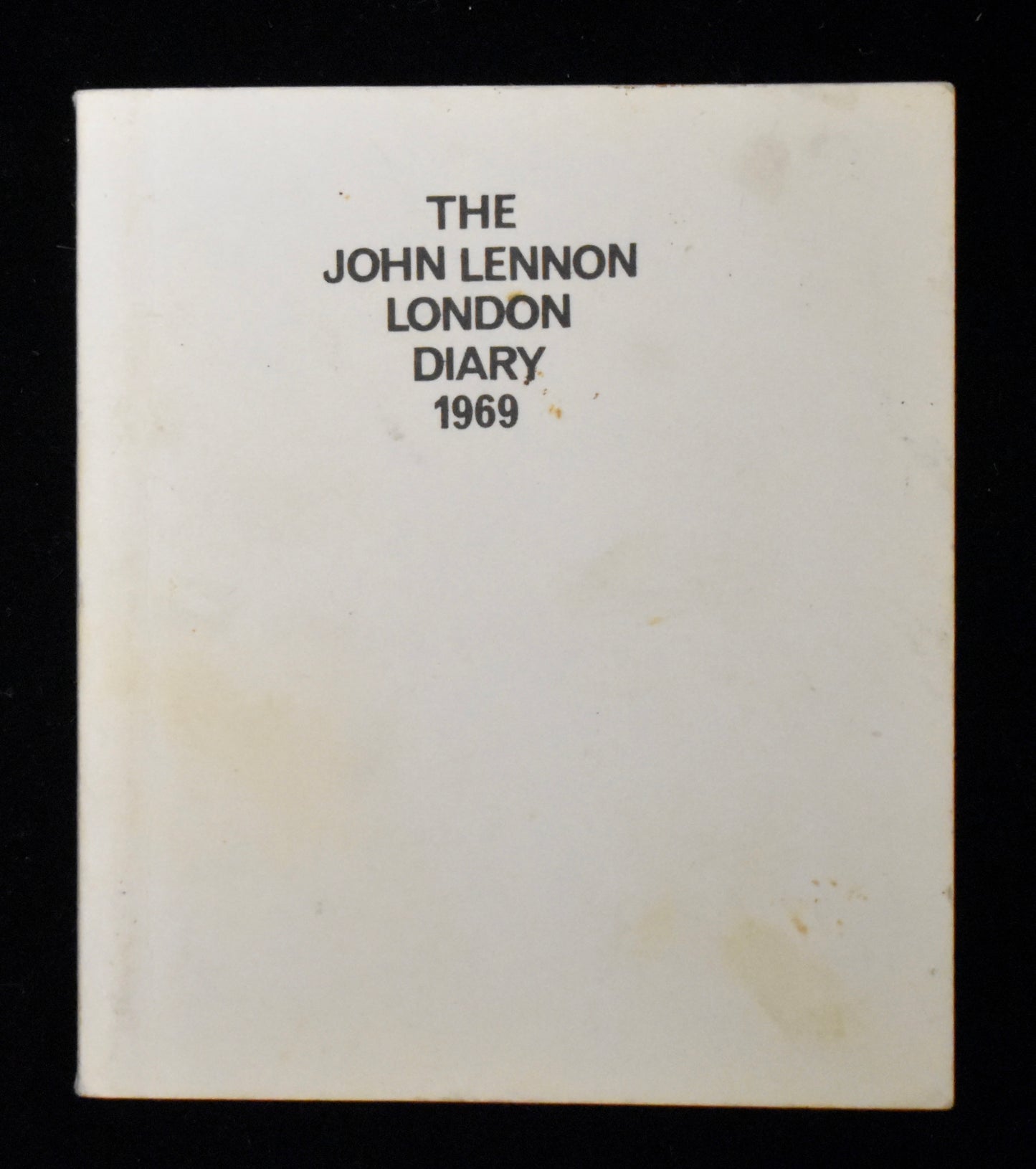 The John Lennon London Diary 1969   209849