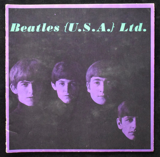 Beatles (U.S.A.) Ltd. 1964 Souvenir Tour Book Photo Magazine The Beatles 209852