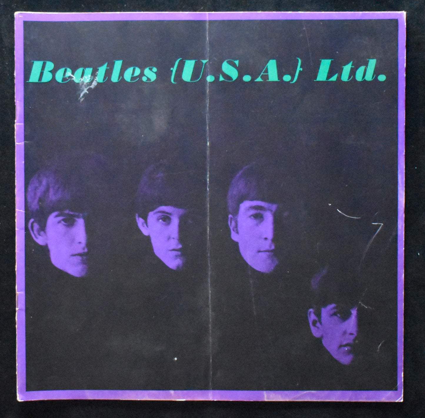 Beatles (U.S.A.) Ltd. 1964 Souvenir Tour Book Photo Magazine The Beatles 209853